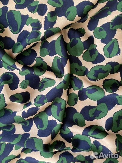 Ткань вискоза штапель сатин шифон Италия