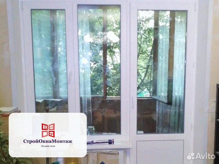 Монтаж остекления на балкон