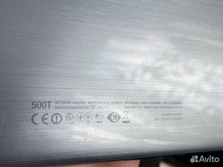 Samsung xe500t1c
