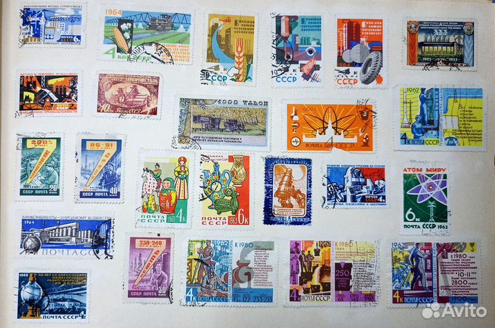 Альбом с марками. СССР
