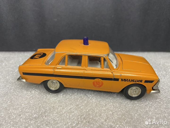 Модель автомобиля Москвич 408 Милиция Гаи СССР
