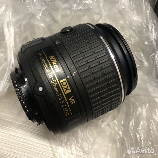 Nikon 18-55 с кнопкой сломан байонет