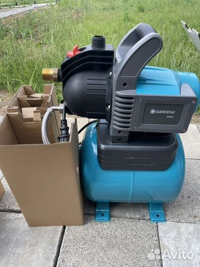 Насосная станция gardena 3000 новая в коробке
