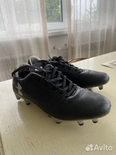 Бутсы кожаные 33-34р