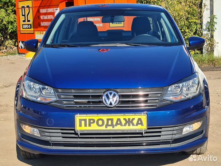 Volkswagen Polo 1.6 AT, 2019, 103 000 км