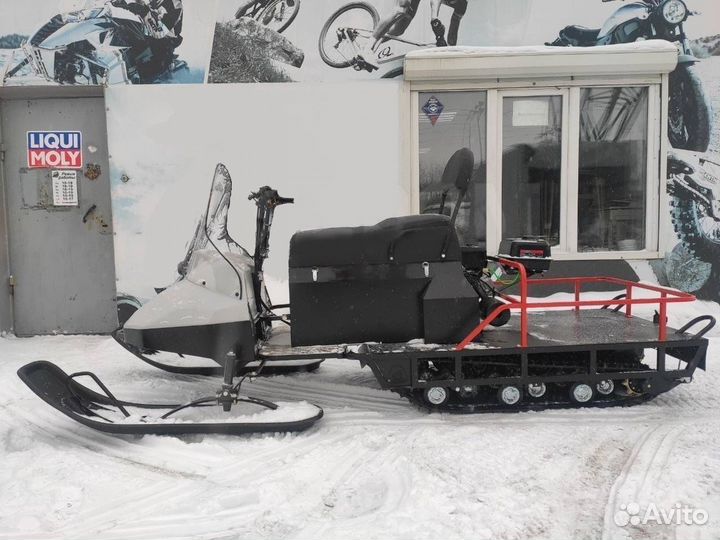 Мотобуксировщик Бурлак-М Егерь Экспедитор 15 л.с