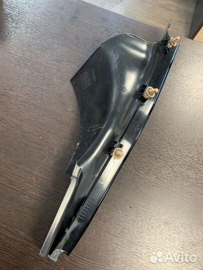 Накладка порога салона задняя левая Bmw 520D E60