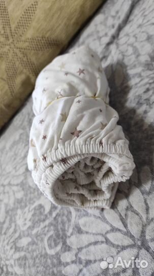 Простынь на резинке 120 60