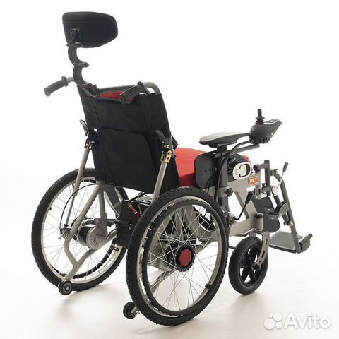 Складное кресло-коляска гибрид с электроприводом