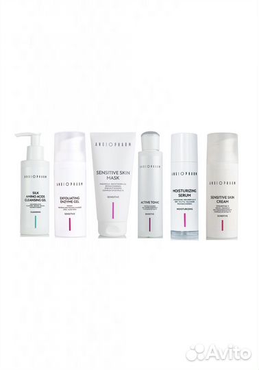 Набор косметики для чувствительной кожи Angiopharm