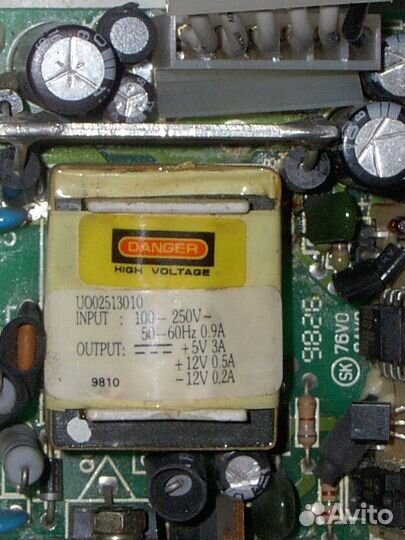 Блок питания 12V и 5V astec