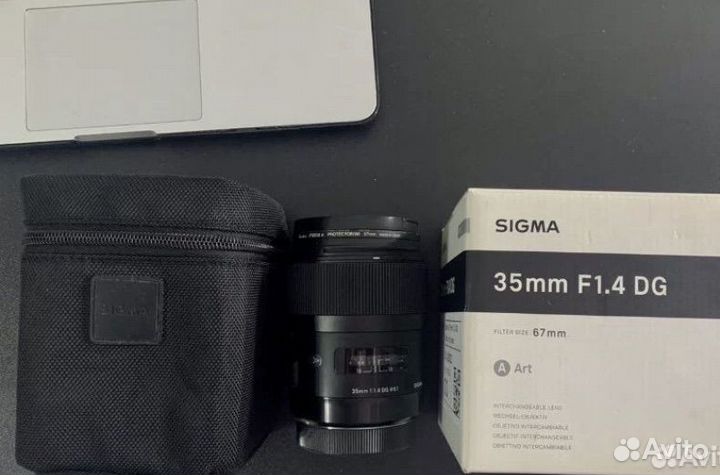 Объектив sigma art 35 canon