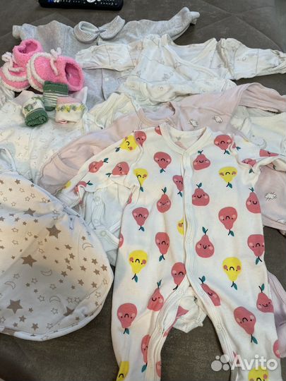 Одежда пакетом на девочку 56