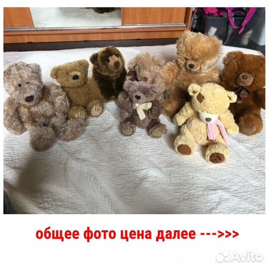 Фирменные мягкие медведи