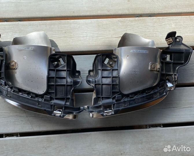 Диффузор на задний бампер w166