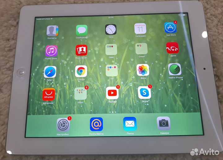 Планшет Apple iPad (Wi-Fi+Sim, 64Gb)