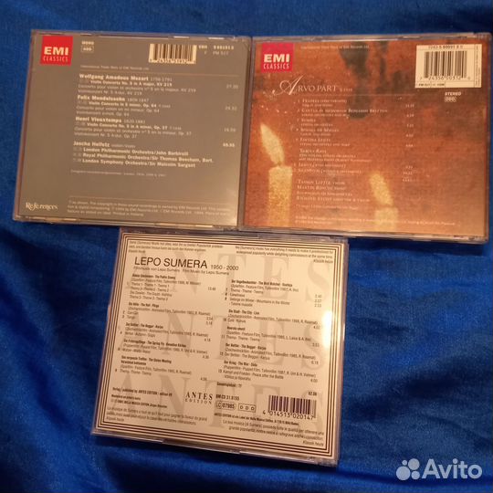 Классика на фирминых компакт-дисках