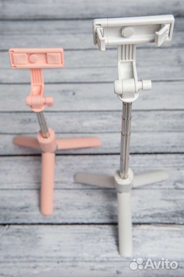 Селфи палка монопод с блютуз пультом