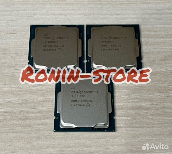 Intel core i3-10100F (3,6 Ghz) NEW