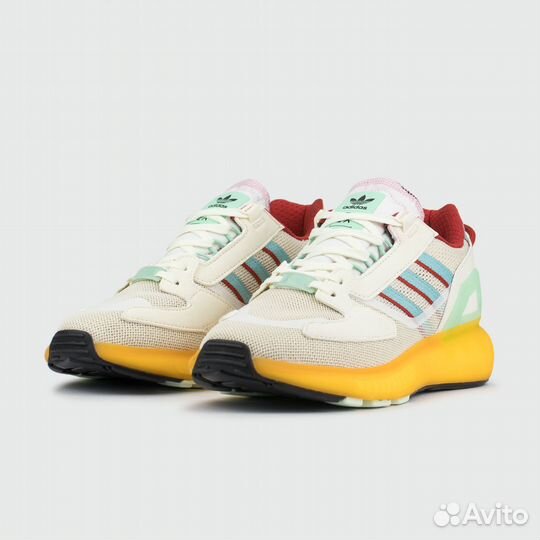 Кроссовки Adidas ZX 5K Boost White / Yellow