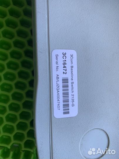 Комутатор 3com baseline switch 2126-g