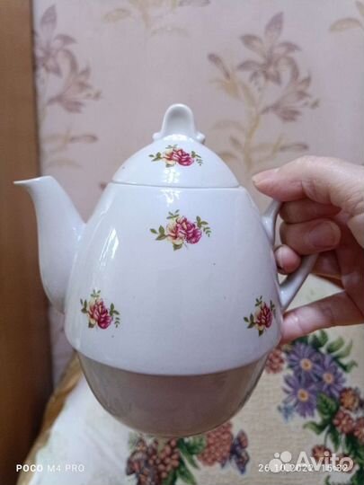 Чайник заварочный Вербилки. Чайные пары