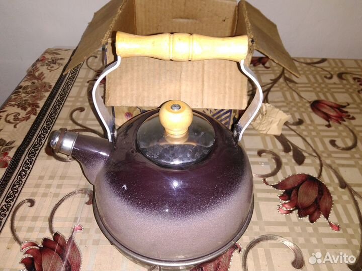 Чайник эмалированный СССР