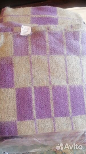 Одеяло шерстяное