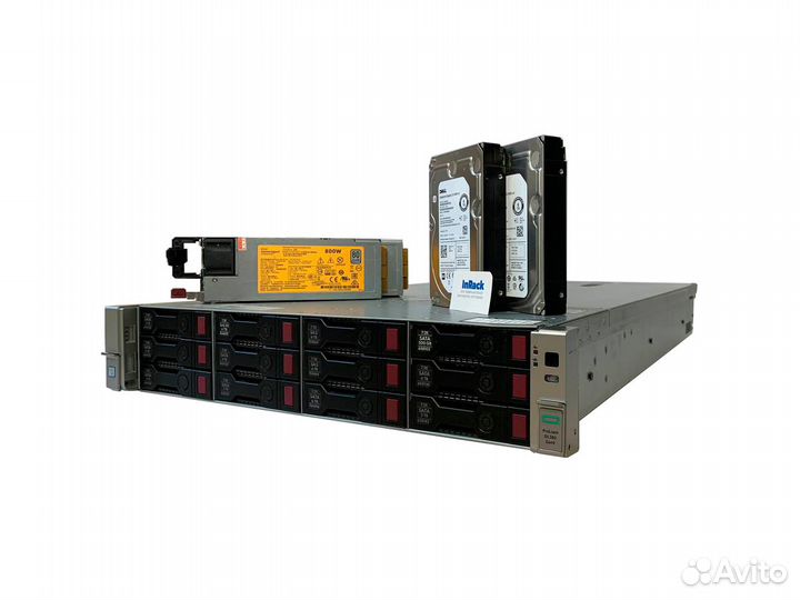 Сервер HP DL380 Gen9 12LFF 2x E5-2643v3 64GB