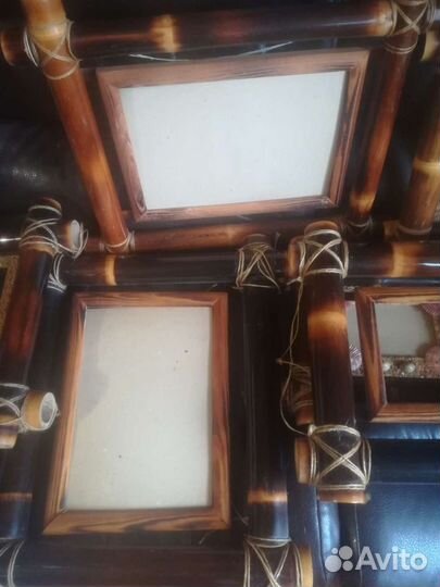 Фоторамки из бамбука(большие) Цена за лот