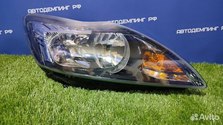 Фара Ford Focus 2 рестайлинг черная