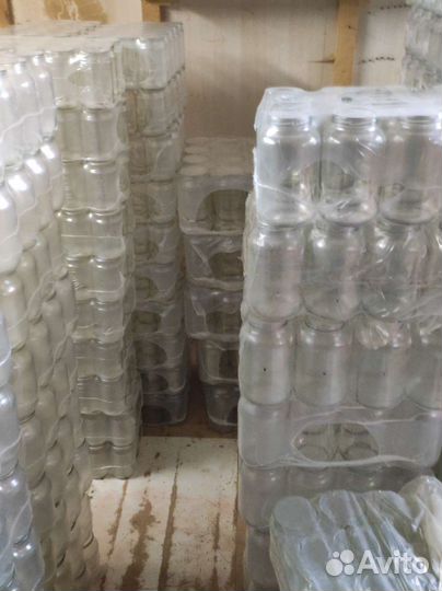 Стеклянные банки новые от 0.25л до 3л