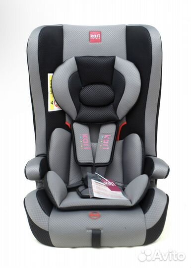 Автокресло группа 1/2/3 (9-36 кг), новое