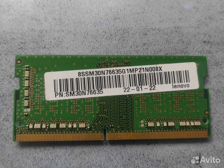 Память DDR4 4Gb 3200 MHz Samsung