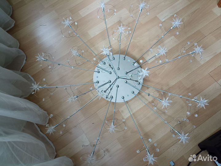 Люстра потолочная бу