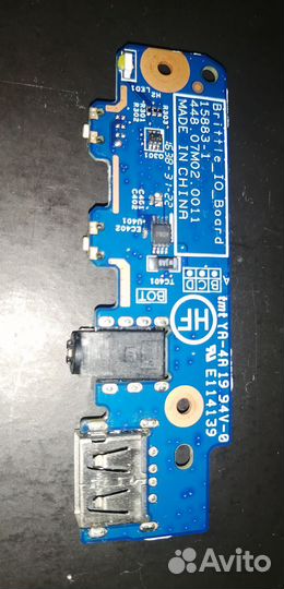 Оригинальная usb плата HP Pavilion X360 13-U M3-U