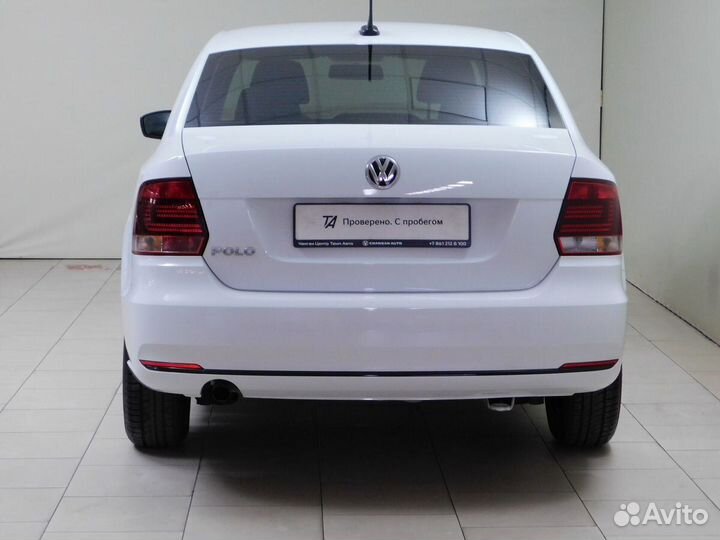 Volkswagen Polo 1.6 МТ, 2019, 70 000 км