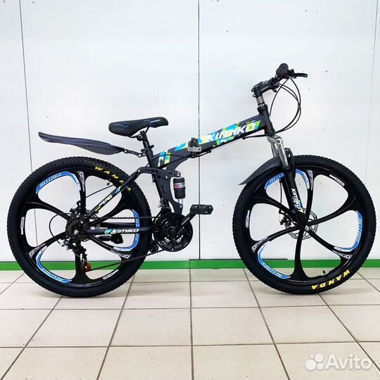 Новый велосипед на литых дисках