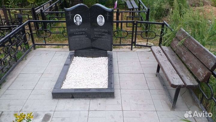 Благоустройство на кладбище