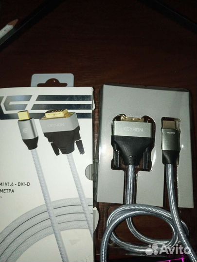 Продаю шнур hdmi v1. 4 - DVI-D