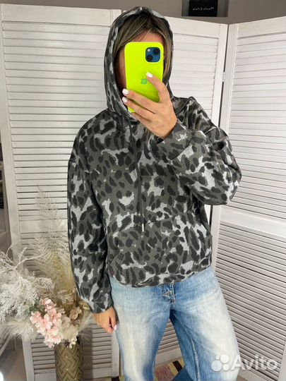 Толстовка худи лео хлопок