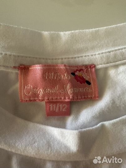 Футболка туника для девочки новая Original Marine