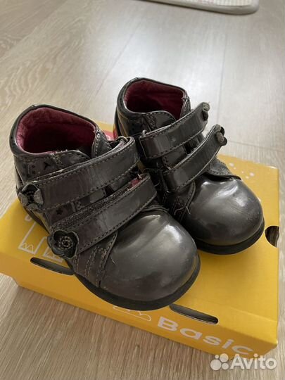 Ботинки для девочки 21 размер