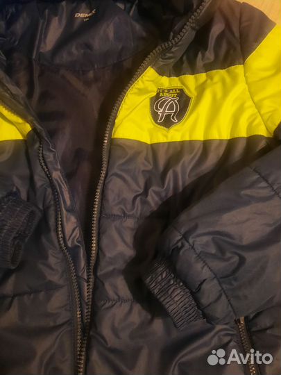 Куртка для мальчика р.146 demix