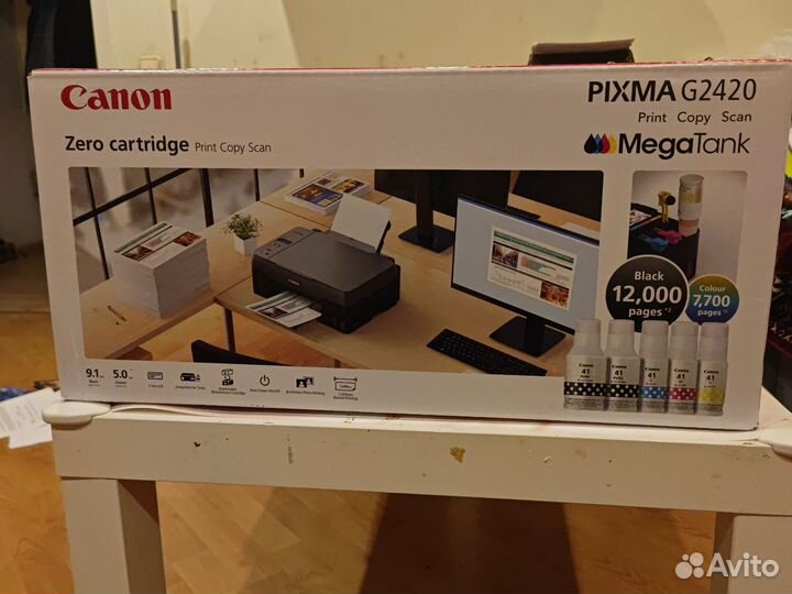 Мфу Саnon pixma G2420 с снпч
