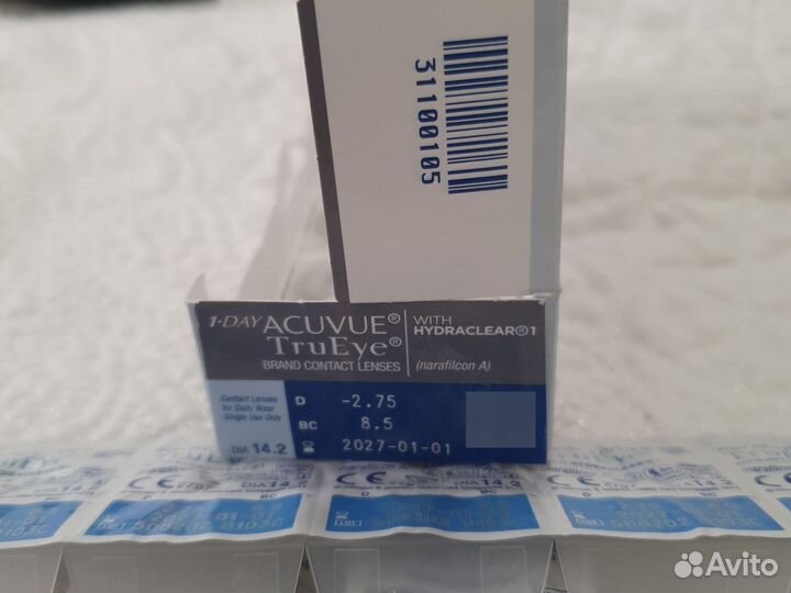 Линзы контактные acuvue однодневные