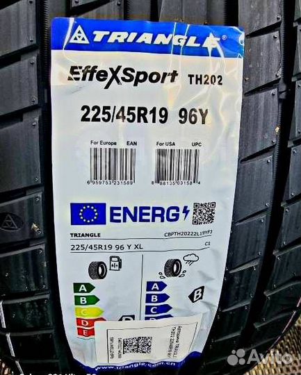 Triangle EffeXSport TH202 225/45 R19 96Y