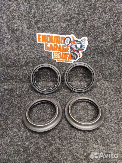 Сальники + пыльники вилки 48mm
