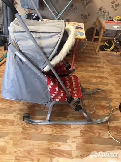 Детские зимние санки