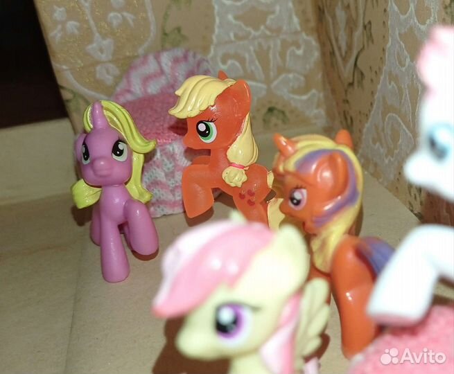 Лошадки пони My little pony фигурки